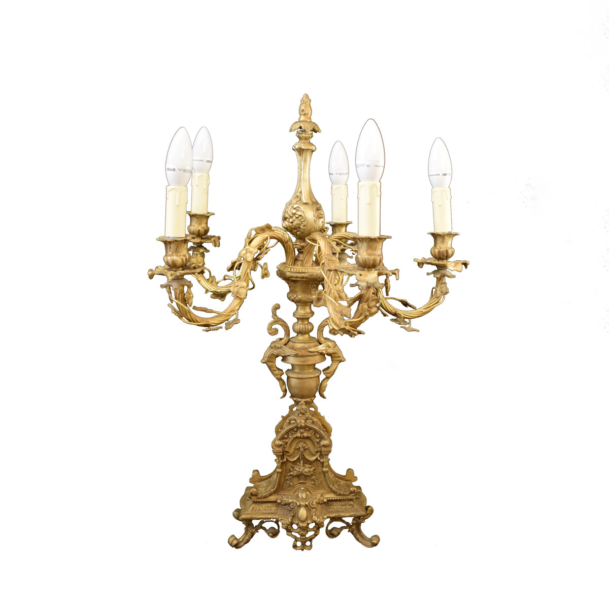 شمعدان نحاس ابو حبة355جرام